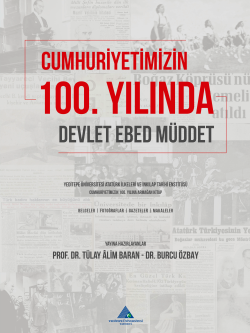 Cumhuriyetimizin 100.Yılında Devlet, Ebed, Müddet
